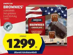 ALDI AMERICAN BROWNIES ajánlat