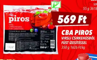 CBA CBA Piros ajánlat