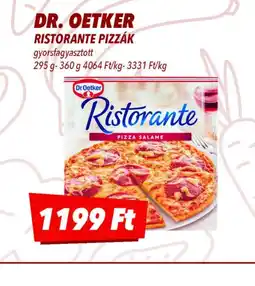 CBA Dr. Oetker Ristorante Pizzak ajánlat