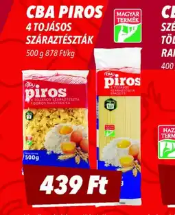 CBA CBA Piros 4 Tojasos Szaraztesztak ajánlat