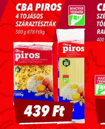 CBA CBA Piros 4 Tojasos Szaraztesztak ajánlat