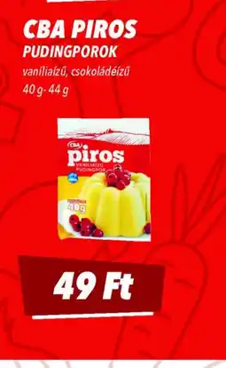 CBA CBA Piros Pudingporok ajánlat