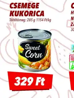 CBA Csemege Kukorica ajánlat