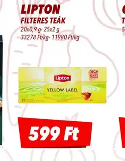 CBA Lipton Filteres Teák ajánlat