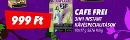 CBA Cafe Frei 3in1 Instant Kávéspecialitások ajánlat