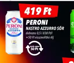 CBA Peroni Nastro Azzurro Sör ajánlat