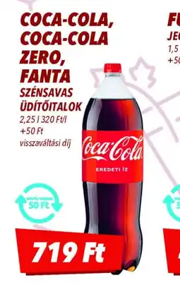 CBA Coca-Cola, Coca-Cola Zero, Fanta ajánlat