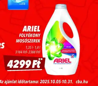 CBA Ariel folyékony mosszerek ajánlat