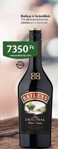 EcoFamily Baileys Ír Krémlikőr ajánlat
