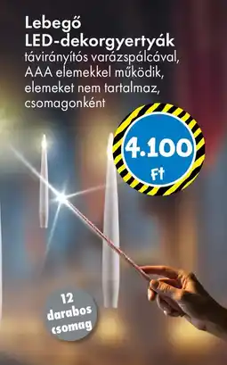 Tedi Lebegő LED-dekorgyertyák ajánlat
