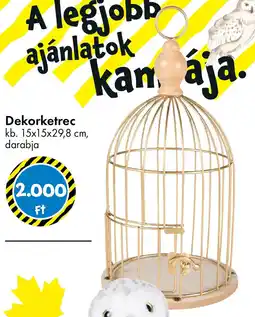 Tedi Dekorketrec ajánlat