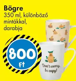 Tedi Bögre ajánlat