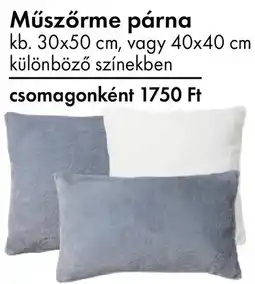 Tedi Műszőrme párna ajánlat