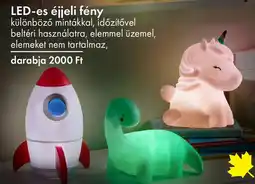Tedi LED-es éjjeli fény ajánlat