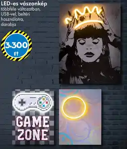 Tedi LED-es vászonkép ajánlat