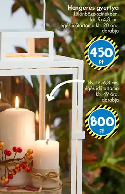 Tedi Hengeres gyertya ajánlat