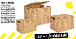 Tedi Tárolódoboz ajánlat