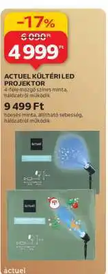 ACTUEL KÜLTÉRI LED PROJEKTOR