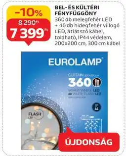 Auchan BEL- ÉS KÜLTÉRI FÉNYFÜGGÖNY ajánlat