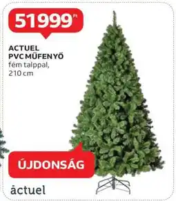 Auchan ACTUEL PVC műfenyő ajánlat