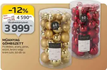 Auchan MŰANYAG GÖMBSZETT ajánlat