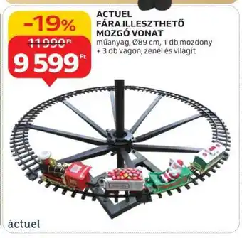 ACTUEL FÁRA ILLESZTHETŐ MOZGÓ VONAT