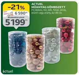 Auchan ACTUEL Műanyag Gömbszett ajánlat