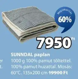 JYSK SUNNDAL paplan ajánlat