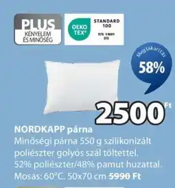 JYSK NORDKAPP párna ajánlat