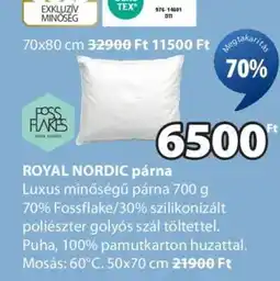 JYSK ROYAL NORDIC párna ajánlat