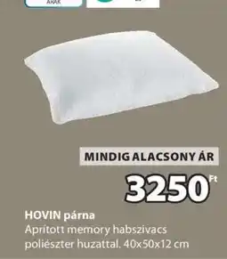 JYSK HOVIN párna ajánlat