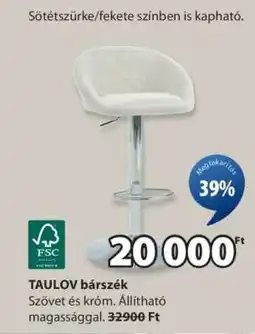 JYSK TAULOV BÁRSZÉK ajánlat