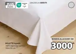 JYSK BOLETTE lepedő ajánlat