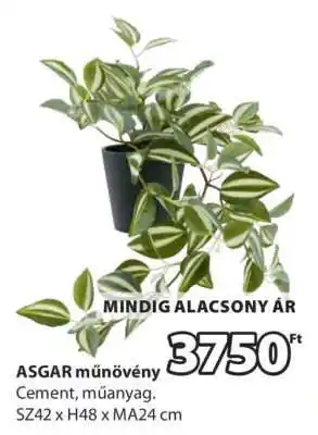 JYSK ASGAR műnövény ajánlat