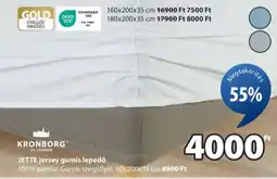 JYSK KRONBORG JETTE jersey gumis lepedő ajánlat