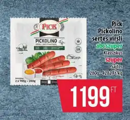 Coop Pick Pickolino sertés virsli ajánlat
