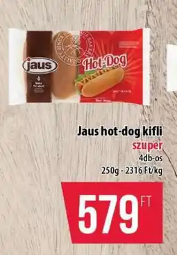Coop Jaus Hot-dog kifli ajánlat