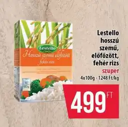 Coop Lestello hosszú szemű, előfőzött, fehér rizs ajánlat