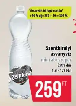 Coop SZENTKIRÁLYI Ásványvíz ajánlat