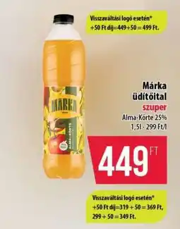 Coop Márka Üdítőital ajánlat