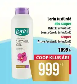 Coop Lorin tusfürdő ajánlat