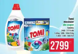 Coop Tomi mosószer abc szuper ajánlat