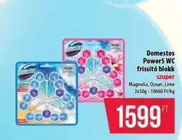 Coop Domestos Power5 WC frissítő blokk ajánlat