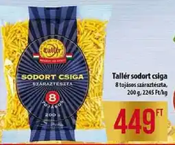 Coop Tallér sodort csiga ajánlat