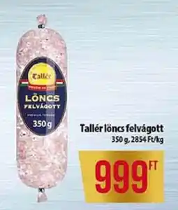 Coop Tallér löncs felvágott ajánlat