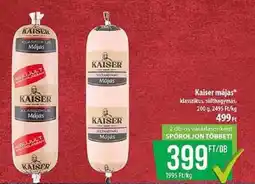 Coop KAISER Májas ajánlat