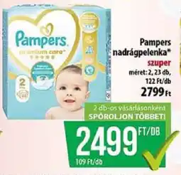 Coop Pampers nadrágpelenka ajánlat