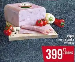 Coop Pápai extra šunka ajánlat