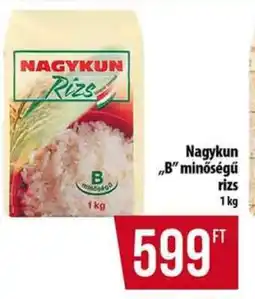 Coop Nagykun „B” minőségű rizs ajánlat