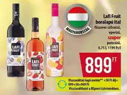 Coop Lafi Fruit boralapú ital ajánlat